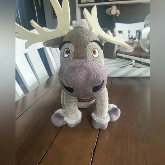 Disney Frozen Sven Reindeer 11" Tall Plush Stuffed Animal Elsa Frozen 2 - Picture 1 of 6
